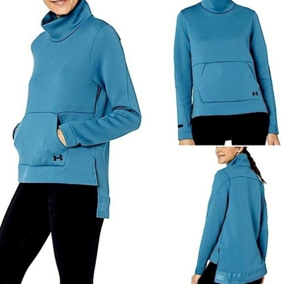 Under Armour Move Mock Neck Sweatshirt - Picture 1 of 7